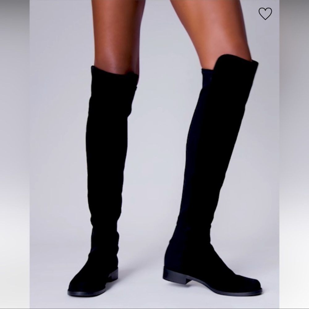 Stuart Weitzman Reserve suede boot over the knees, back stretch.UK-38/US 7.5